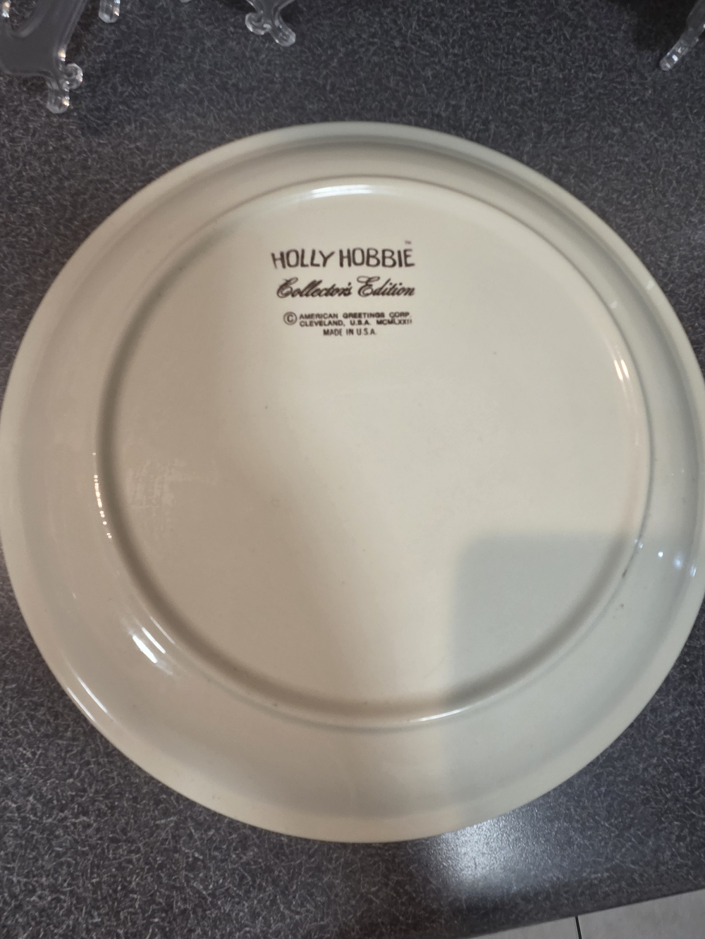 Holly Hobbie Plate Set – "Mother & Caring" Quotes Set Of 2 - Picture 4 of 9